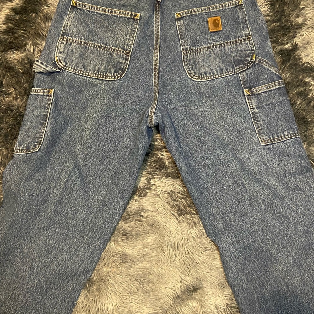 Men's Blue Carhartt WorkWear Denim Jeans